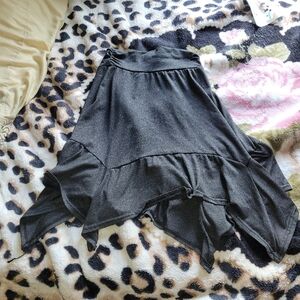 Flowy asymmetrical Gypsy summer skirt